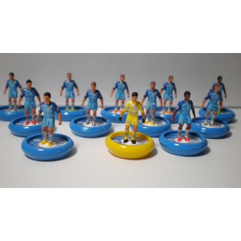 Subbuteo Andrew Table Soccer Manchester City 2016-2017 on WSB Professional Bases